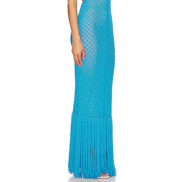 Devon Windsor Nikita Dress in Azul - Picture 9 of 16